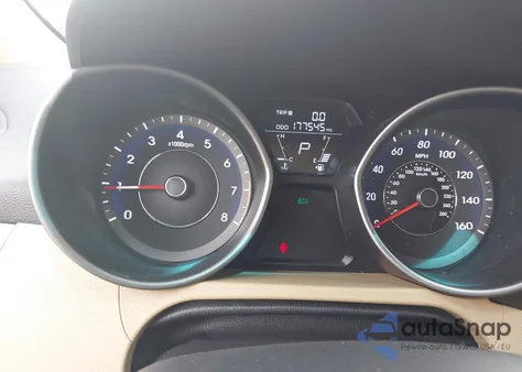 2013 Hyundai Elantra Gls z USA, uszkodzony, nr VIN 5NPDH4AEXDH431563